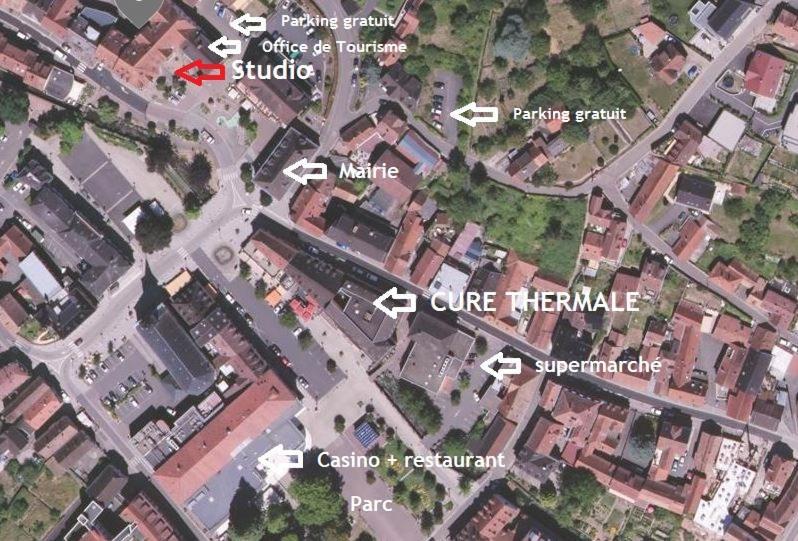 Charmant studio classé 3 étoiles au coeur de Niederbronn-les-Bains Exterior foto